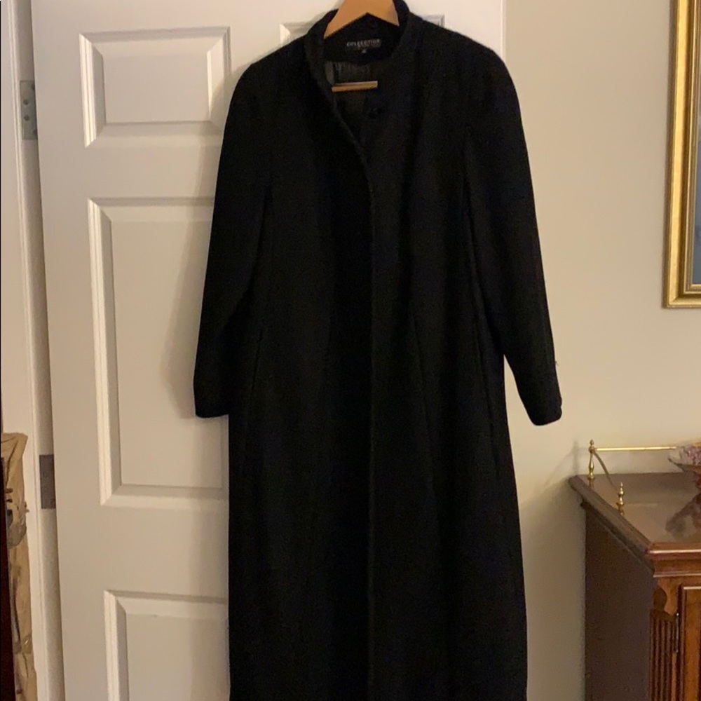 Wool long coat